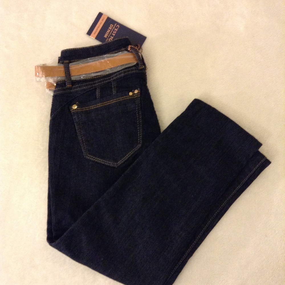 C'est Toi jeans w/belt .