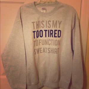 Cute Funny Graphic Print Sweatshirt