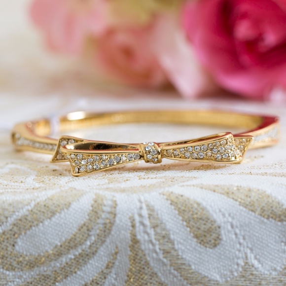 Kate Spade Gold Plated Bow Bracelet - Picture 2 of 6