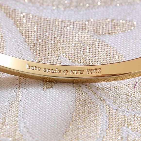 Kate Spade Gold Plated Bow Bracelet - Picture 4 of 6