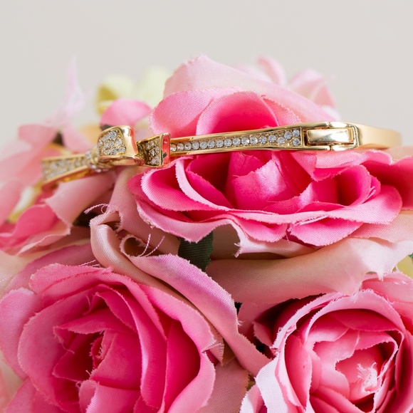 Kate Spade Gold Plated Bow Bracelet - Picture 3 of 6