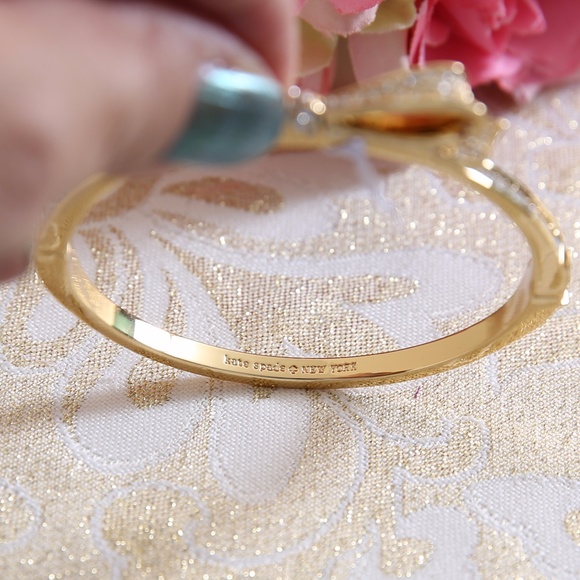 Kate Spade Gold Plated Bow Bracelet - Picture 5 of 6