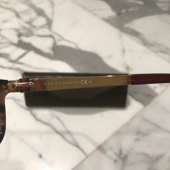 HP,$ firm, 5⭐️ New Gucci Eyeglasses w/Case, Cloth - Picture 6 of 8