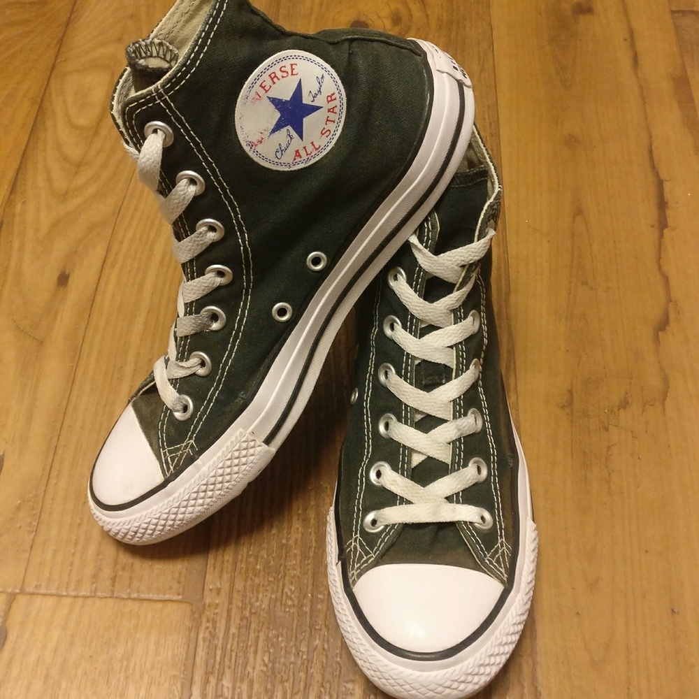 Black Classic High Top Converse