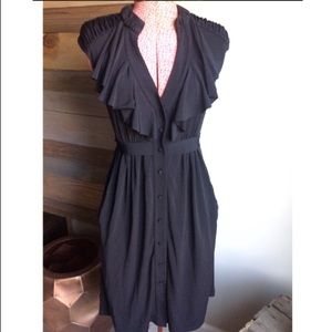 Gorgeous black Maxandcleo midi dress size 4