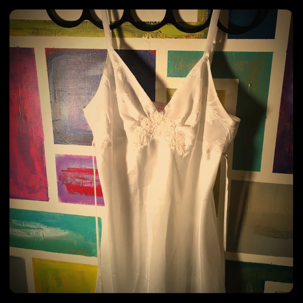 Oscar De La Renta Pink Label Silk Slip long SZ S