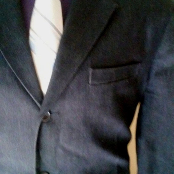 Men's Banana Republic Navy Blue Denim 42L Blazer