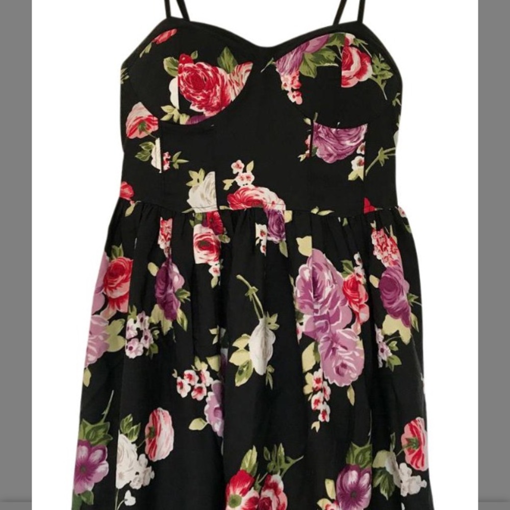 Cute Short Floral Dress