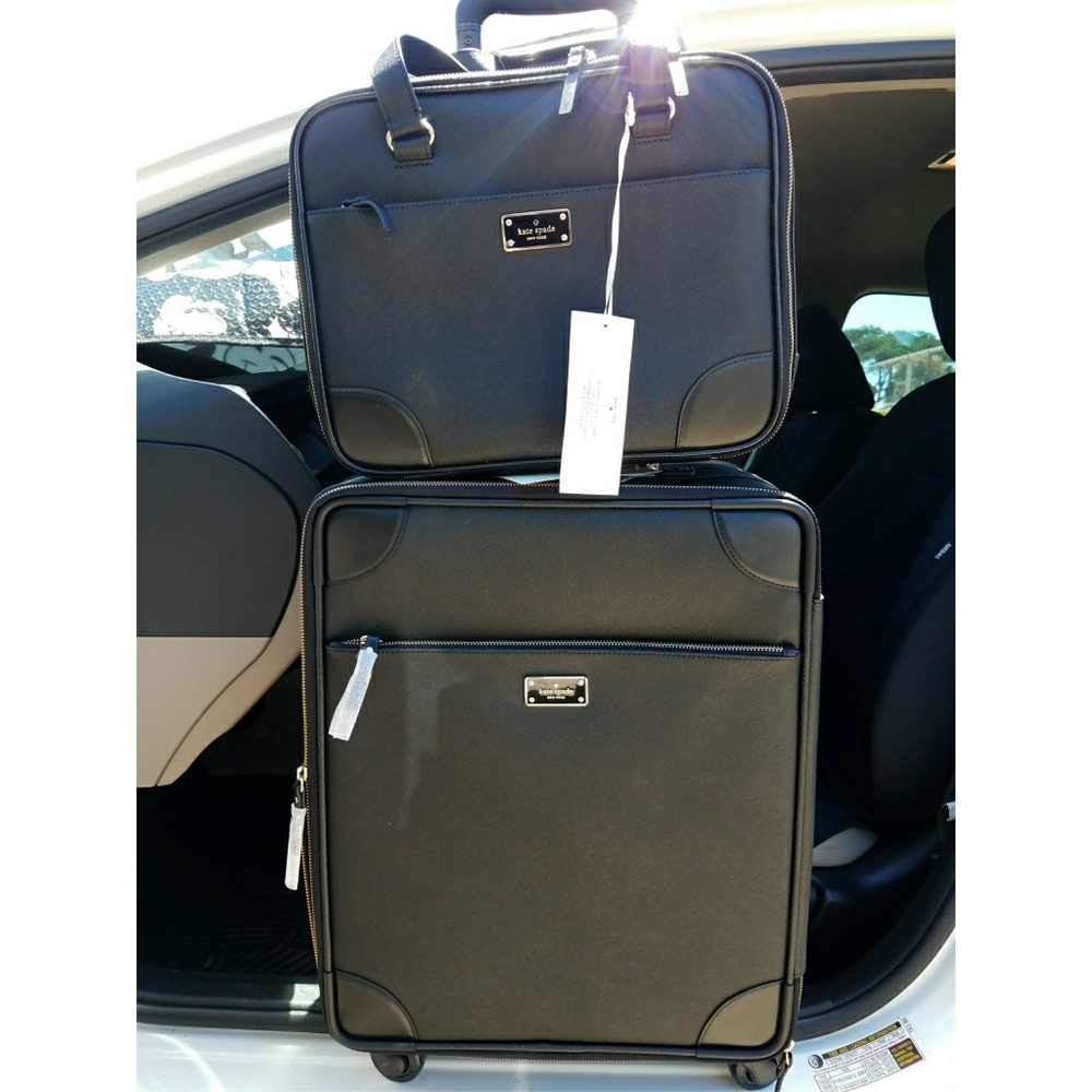 Kate Spade Carry On w/matching topper