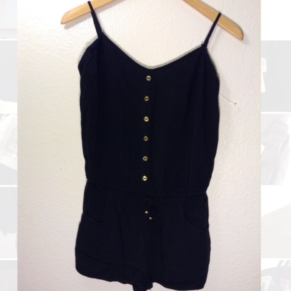 Guess black romper