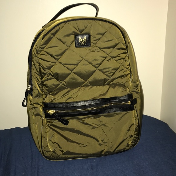 SOLD! Yomo Brand New Green Quilted Backpack - Picture 3 of 7