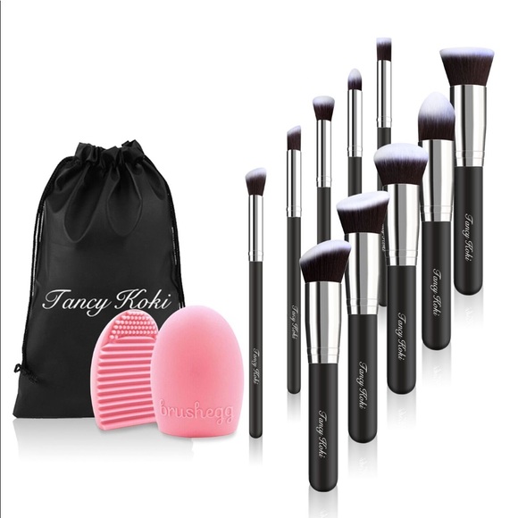 Other - Makeup Brushes Set 10 PcsPremium Soft Kabuki New
