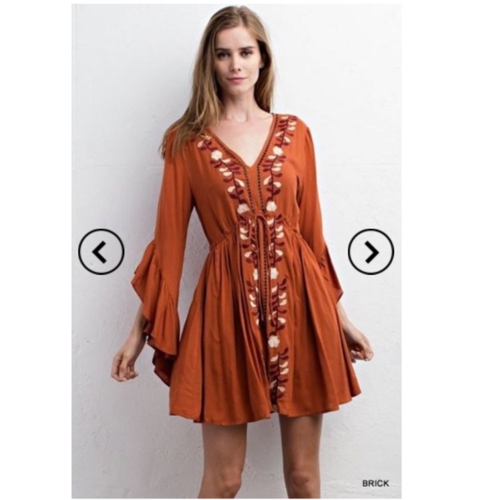 Preorder Now ❤️ Embroidered dress