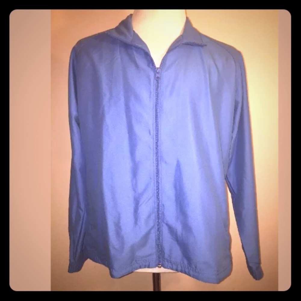 Blue Levelwear Men's XL Vented Microfiber Jacket