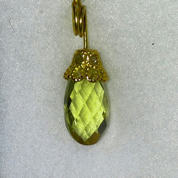 #0118 Lemon Citrine Gemstone Pendant - Picture 5 of 5