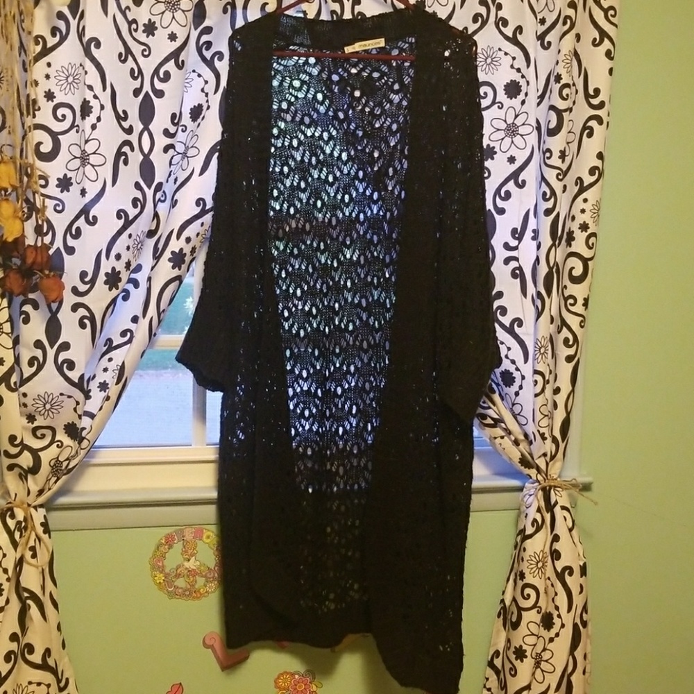 Crocheted sweater