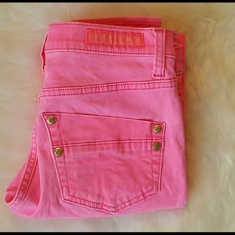 Pink Skinny Jeans
