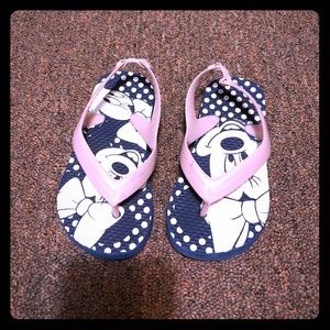 Minnie Mouse flip flops