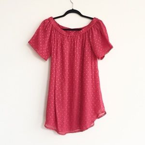 Anthropologie Tryb Andorra Off The Shoulder Dress