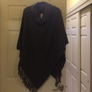 Cowl neck sweater  poncho