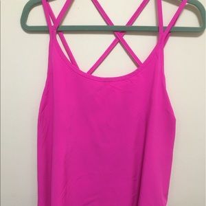 Women's Athleta Hot Pink  Tank Top Size XL