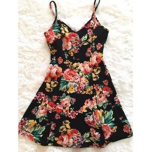 Floral Skater Dress