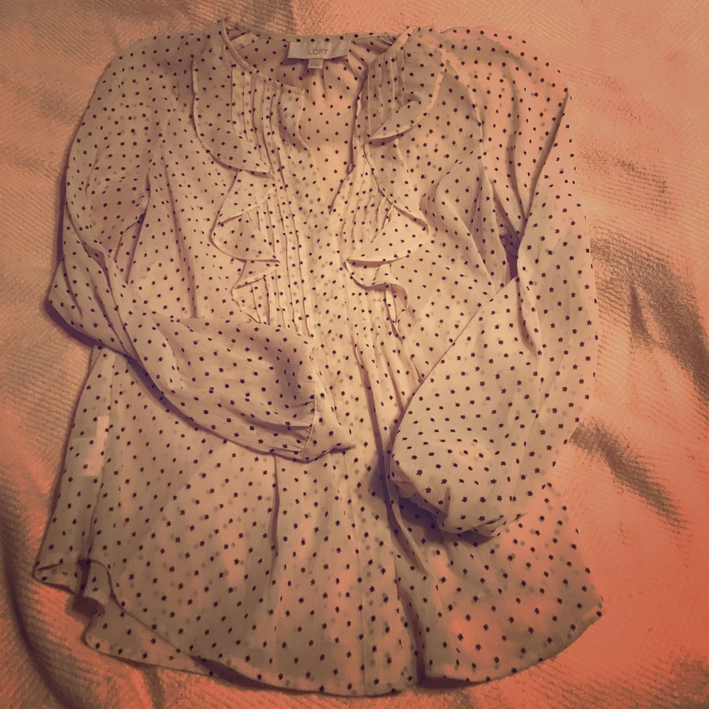 Loft blouse size medium