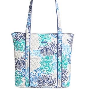 Vera Bradley "Vera" 2.0 Tote Santiago Pattern NWT