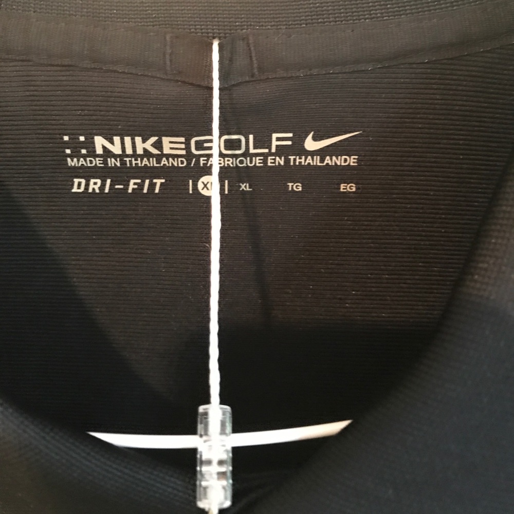 NWT NIKE MENS LONG SLEEVE GOLF SHIRT - Picture 3 of 5