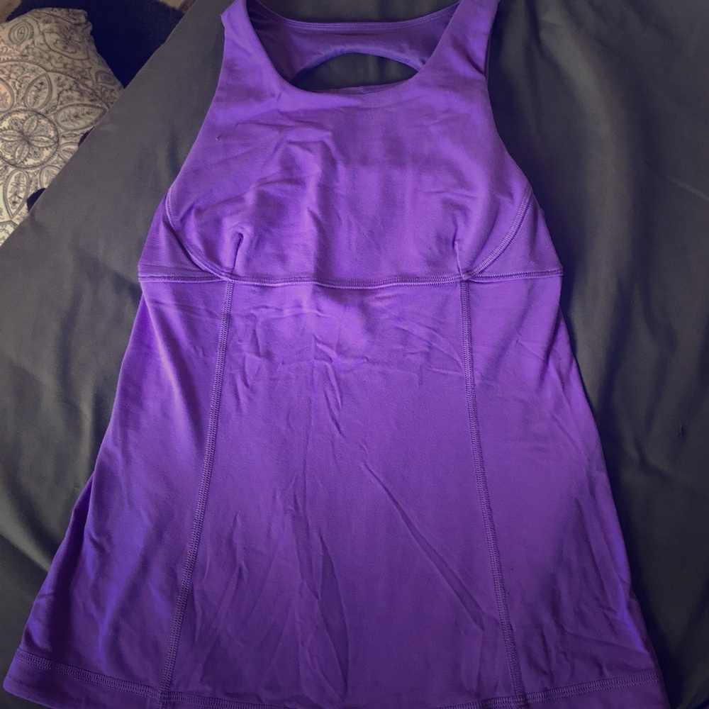 Lululemon purple tank top