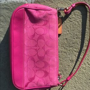 Coach pink purse