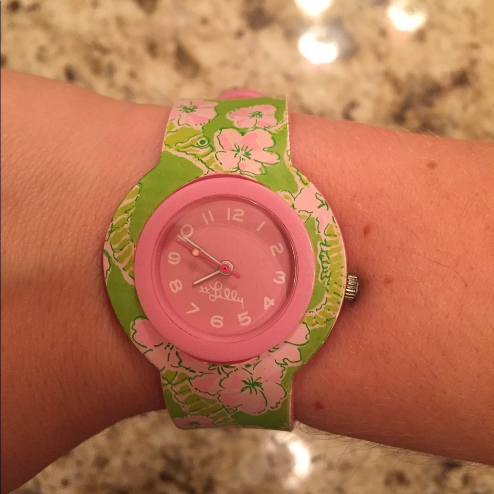 Lilly Pulitzer watch with interchangeable bands