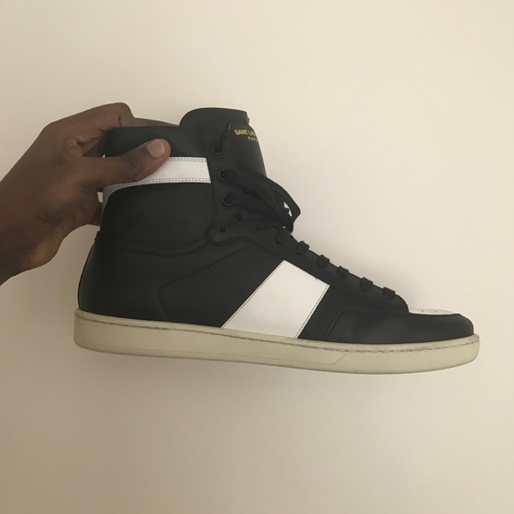 Ysl Sneakers used but in good shape 10.5 size - Picture 2 of 4