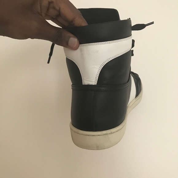 Ysl Sneakers used but in good shape 10.5 size - Picture 3 of 4