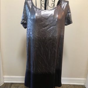Beautiful free People Ombré Sequin dress Sz small