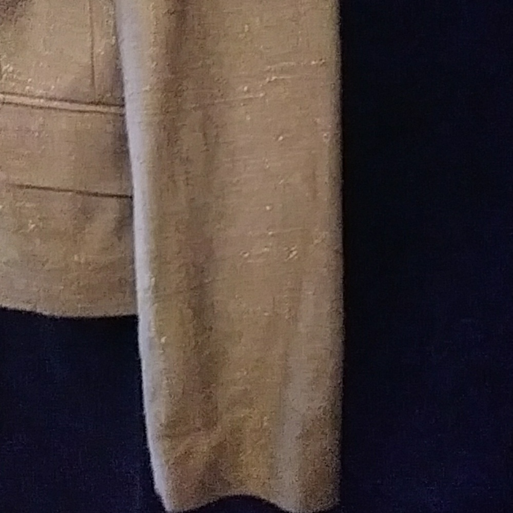 Zara Basic Lined Brown 2-Button Blazer - Size 10 - image 2