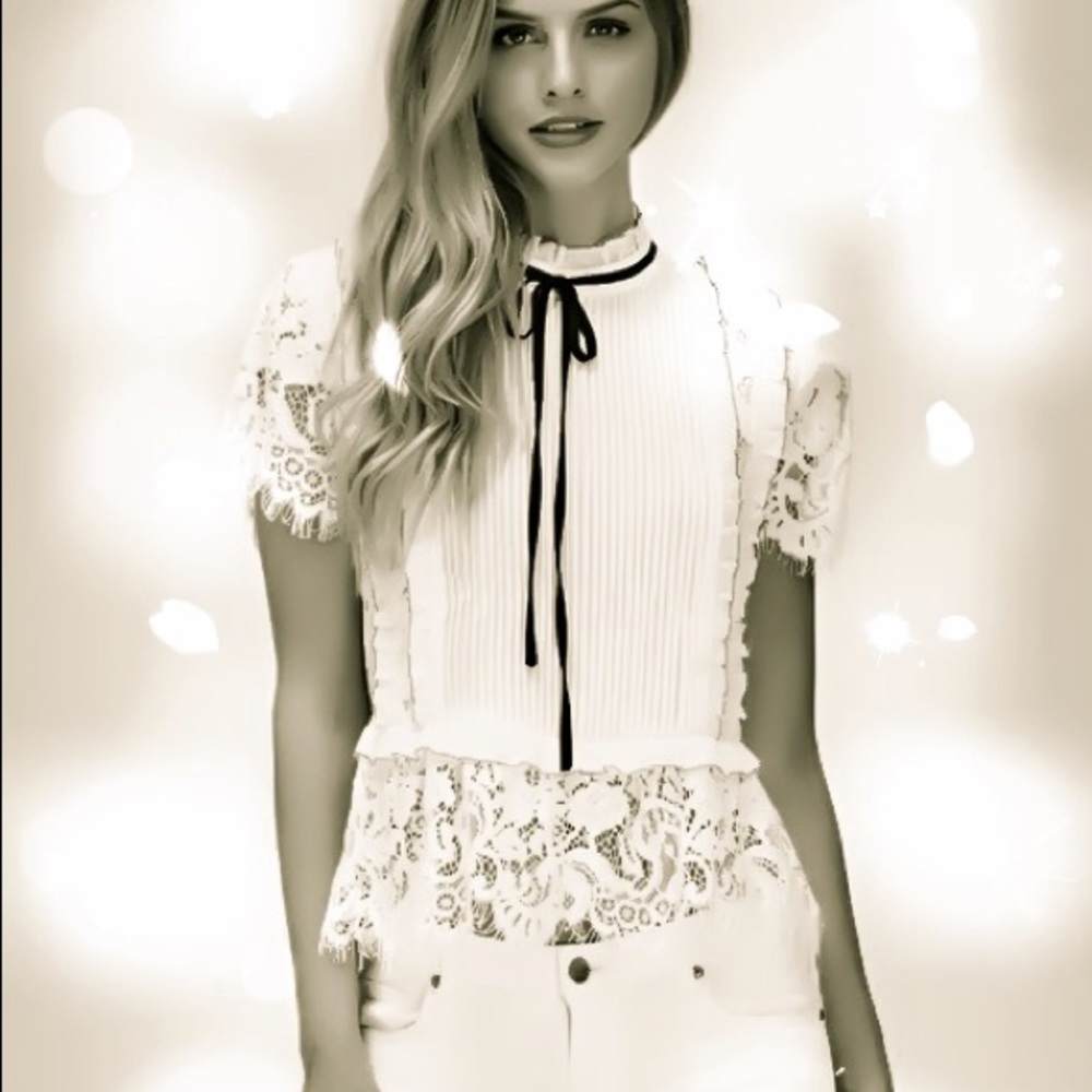 Eli Lace Blouse @ MAARTZ.com $48