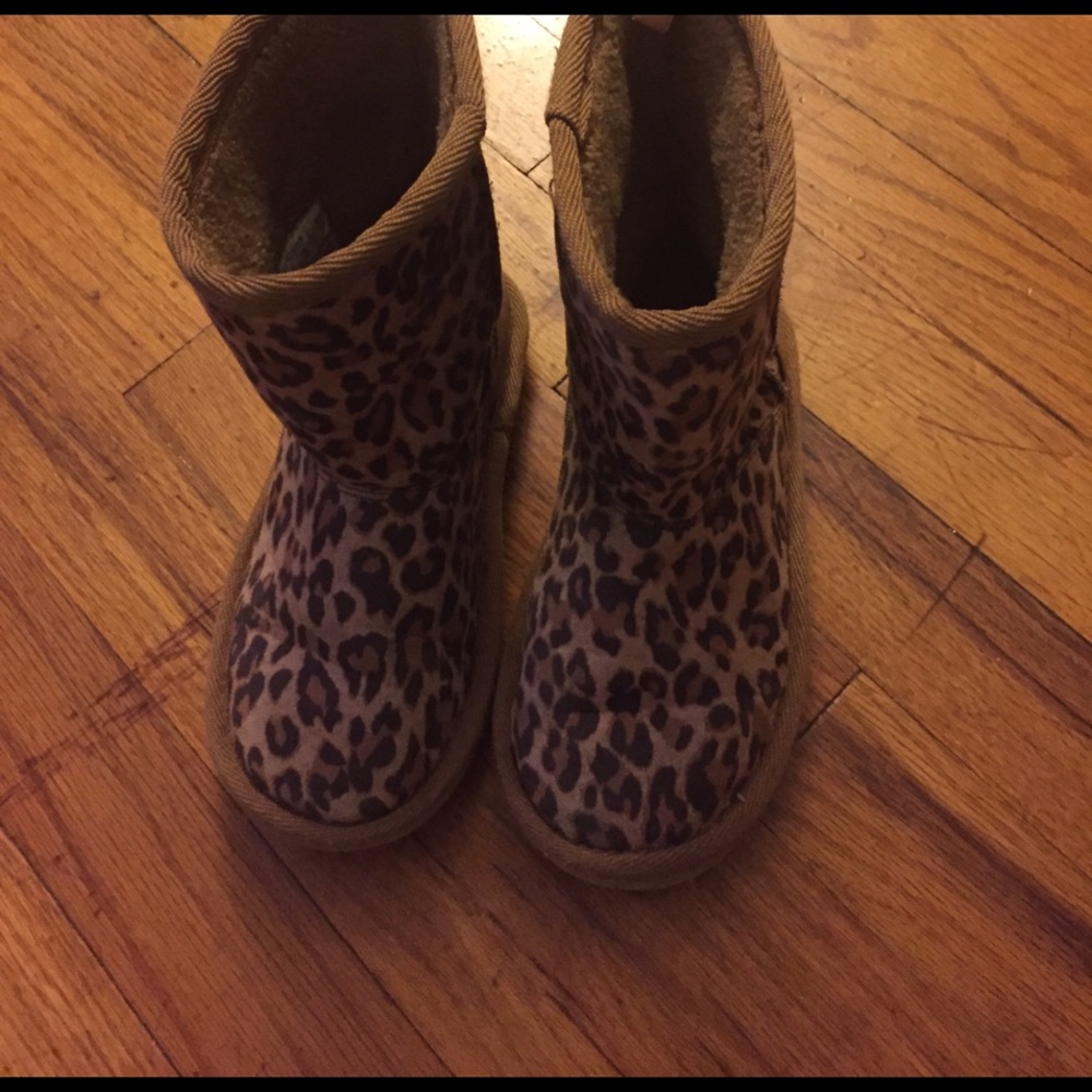 Cheetah print boots