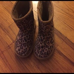 Cheetah print boots