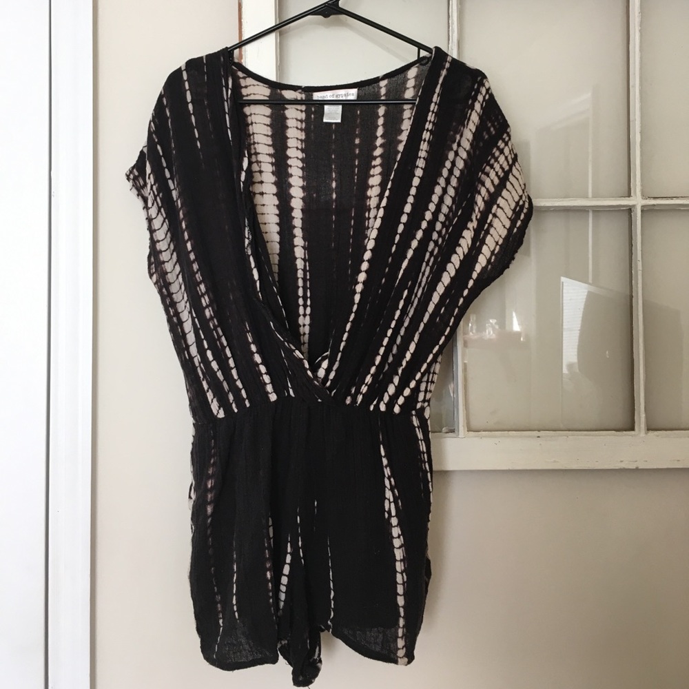 band of gypsies tie dye romper