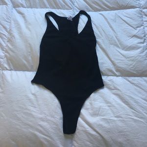 AMERICAN APPAREL // black leotard