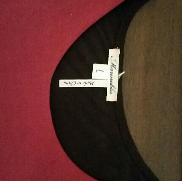 Wine-Colored Dress w/Mesh Inserts & Lace - Picture 4 of 4