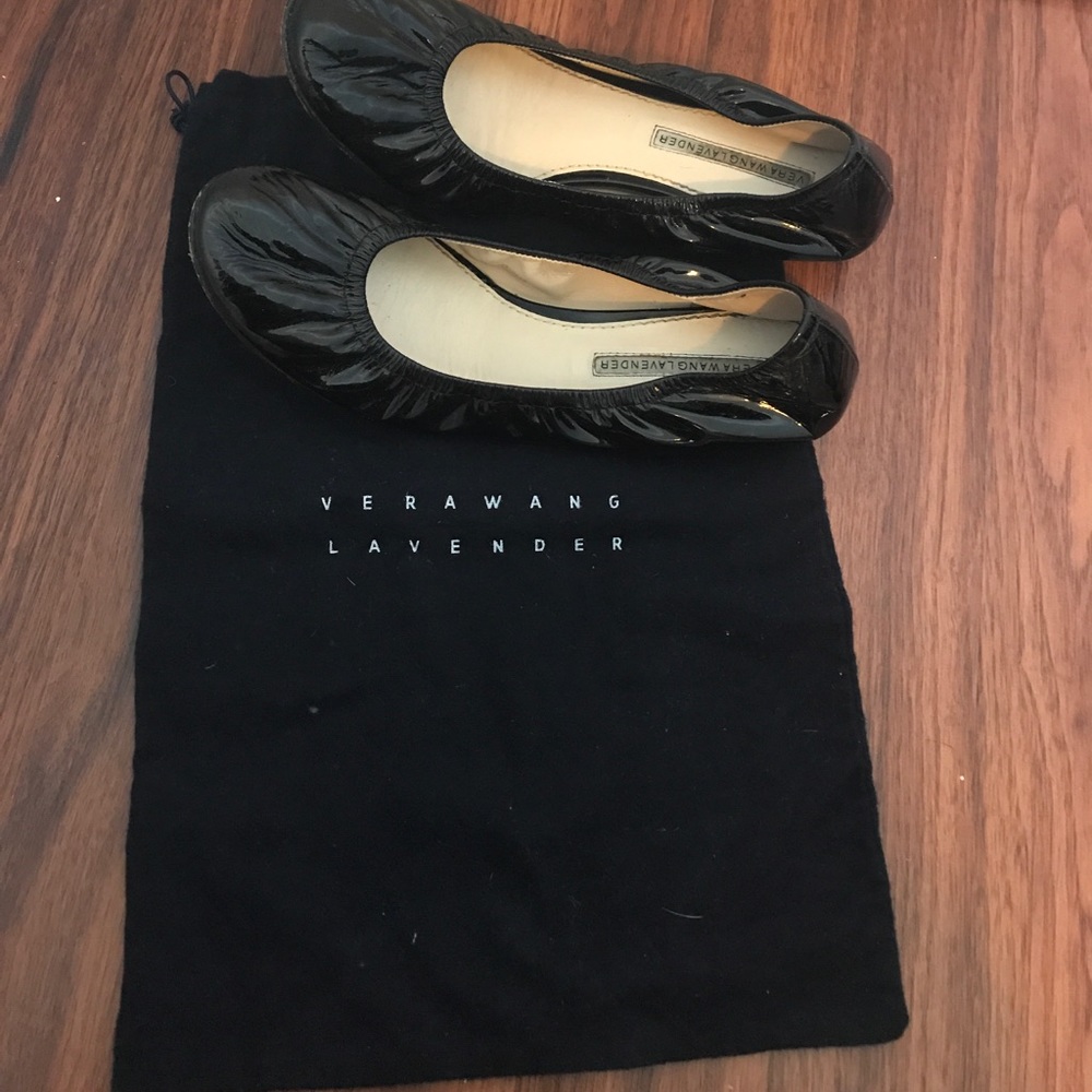 Vera wang lavender flats