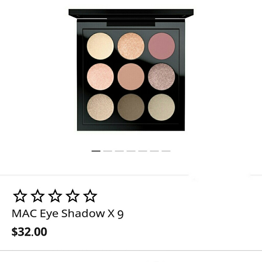 Mac eyeshadow palette x9