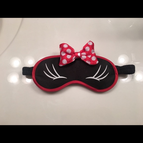 Disney Other - Minnie Mouse eye shade w elastic strap