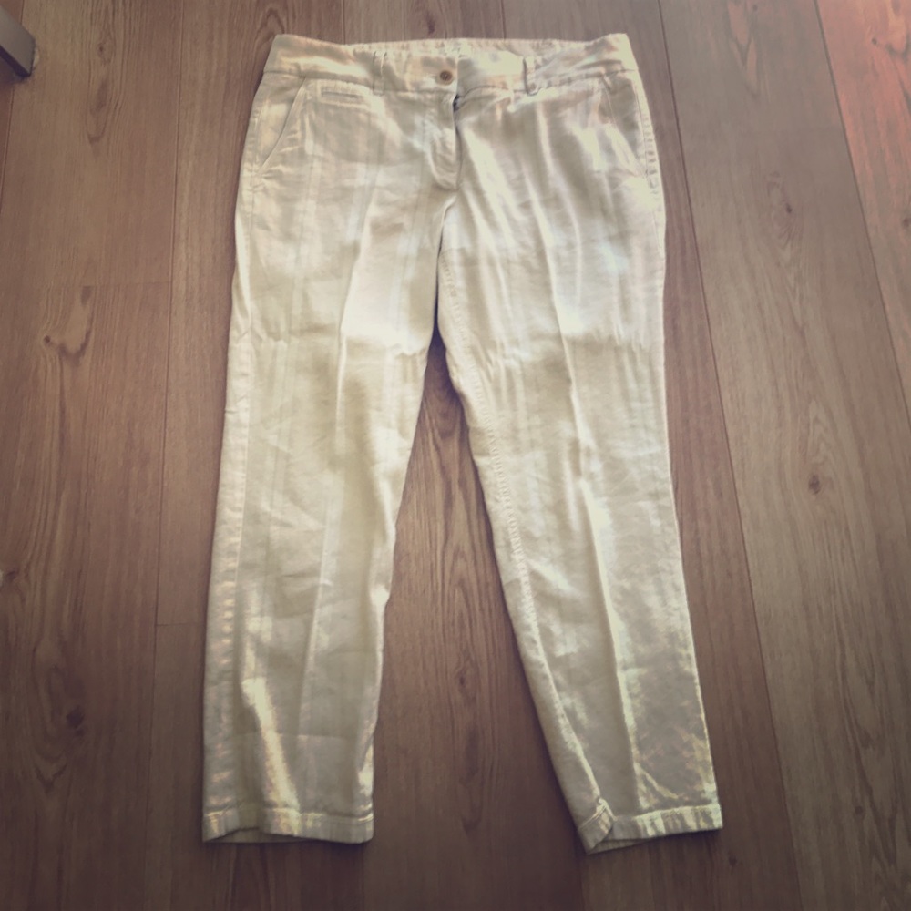 Comfy casual LOFT cropped pants