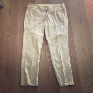 Comfy casual LOFT cropped pants