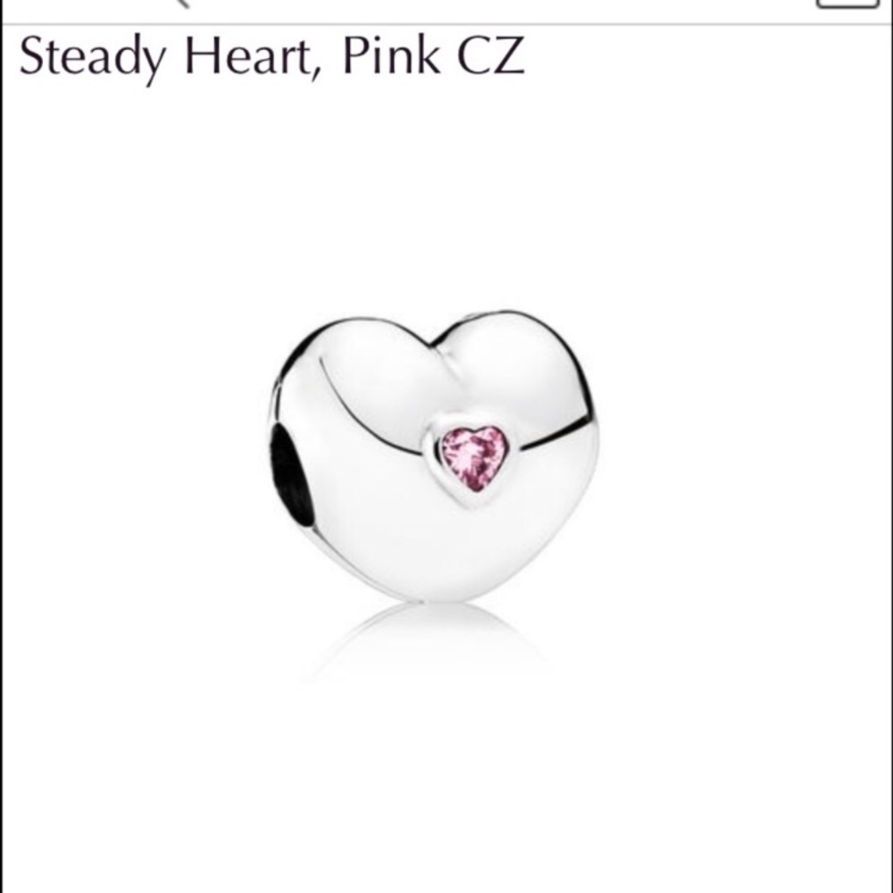 Steady Heart Pandora Charm