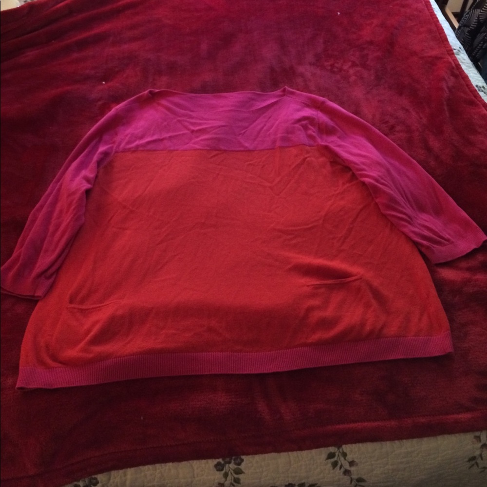 JCPenney three-quarter length sleeve sweater