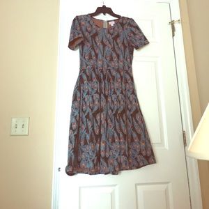 Peacock lularoe amelia